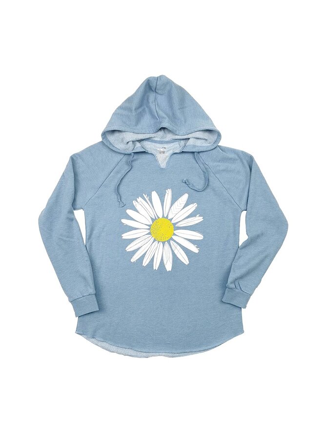 Wmn Surfboard Daisy Pullover Hoodie