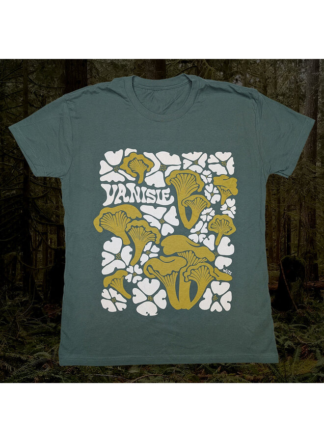 Wmn Retro Shrooms Tee