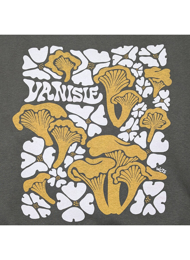 Wmn Retro Shrooms Crewneck