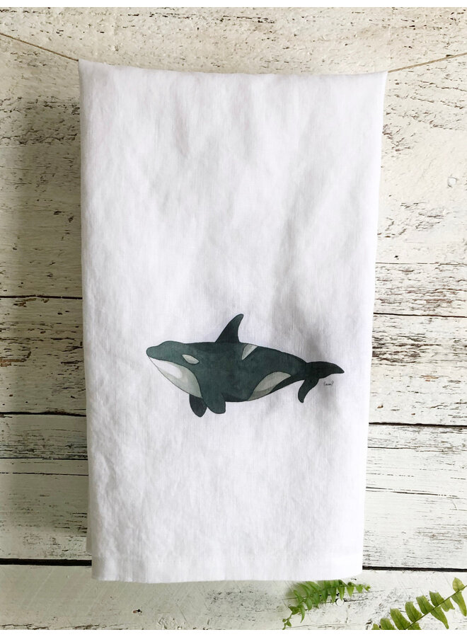 Tea Towel - Orca