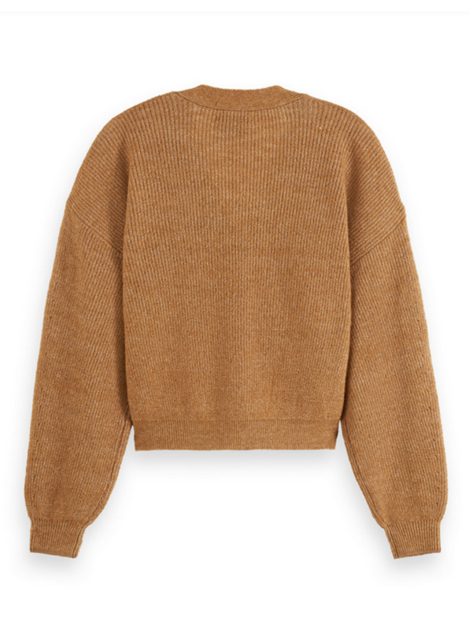 Fuzzy Relaxed Cardigan