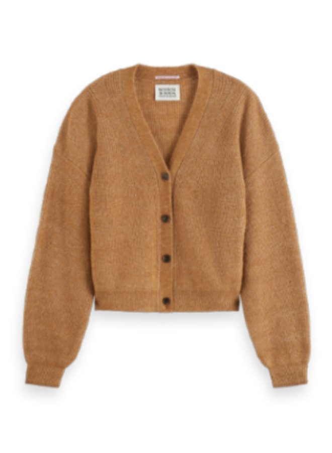 Fuzzy Relaxed Cardigan