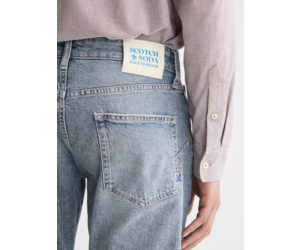 Blauwe SCOTCH & SODA Slim fit jeans CORE THE ZEE STRAIGHT JEANS