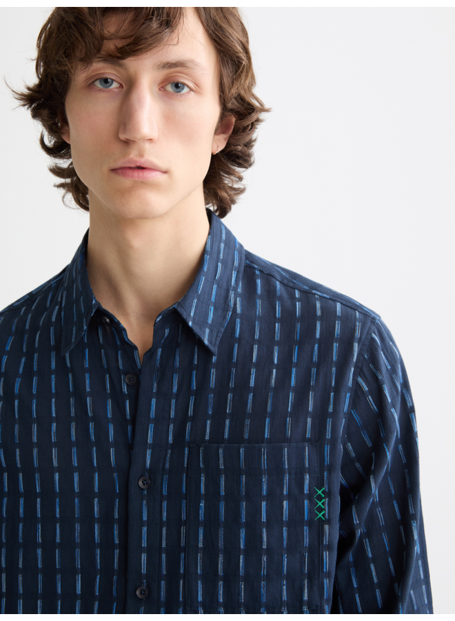 Striped Cotton Voile