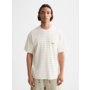 Relaxed Fit Horizonal Textured Tee