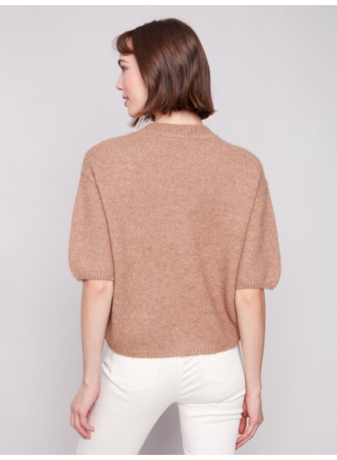 Balloon Elbow Sleeve Knit