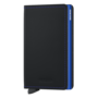 Slimwallet Matte Black & Blue