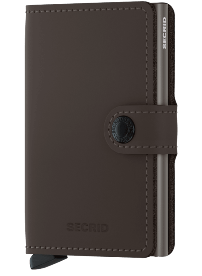 Miniwallet Dark Brown