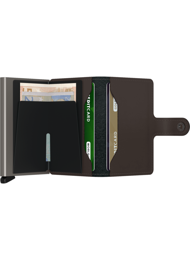 Miniwallet Dark Brown
