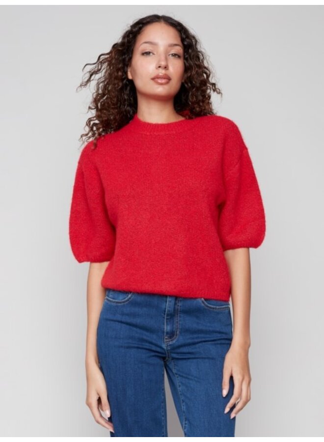 Balloon Elbow Sleeve Knit
