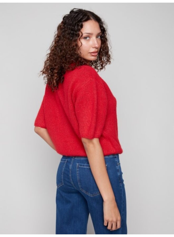Balloon Elbow Sleeve Knit