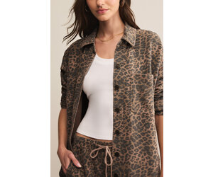 Z Supply All Day Leopard Jacket