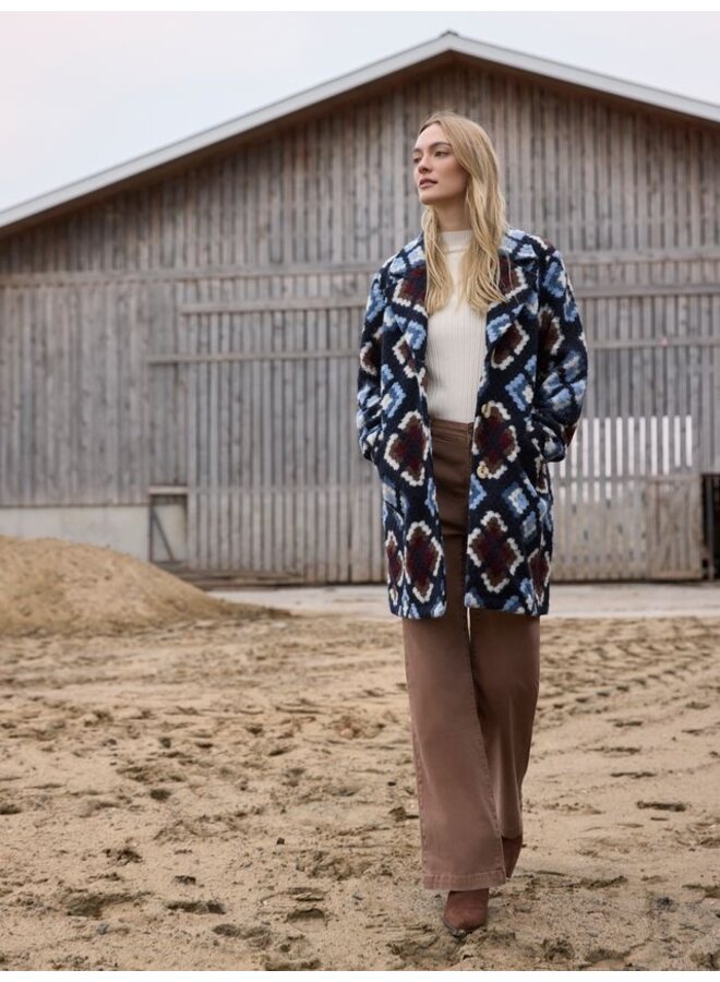 Long Crochet Coat
