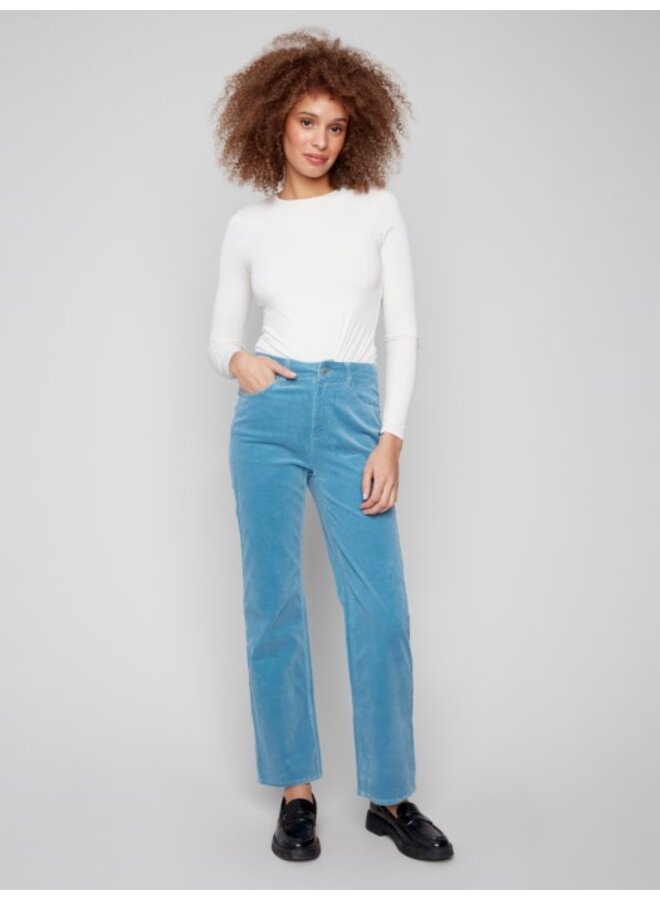Straight Leg Corduroy Pant