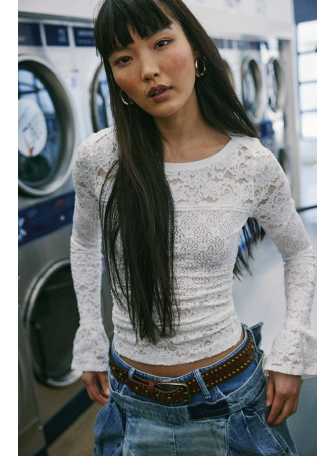 Lace Layering Long Sleeve