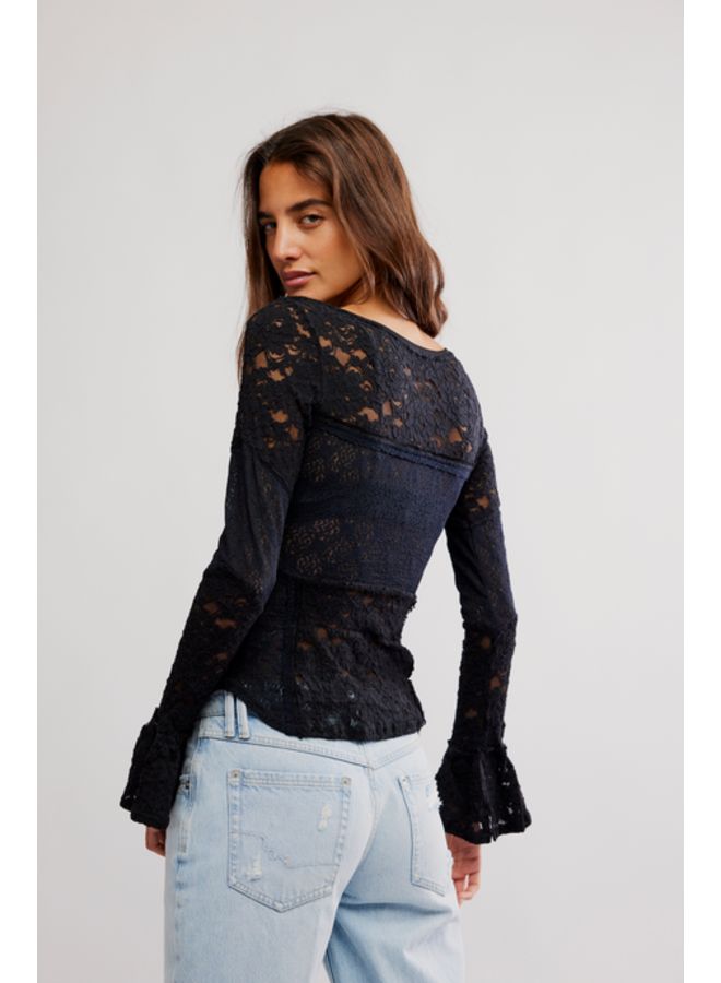 Lace Layering Long Sleeve