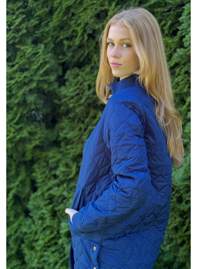 Quilt Coat Estate Blue