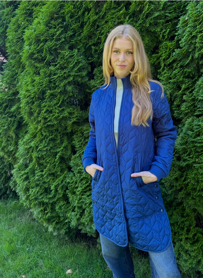 Quilt Coat Estate Blue