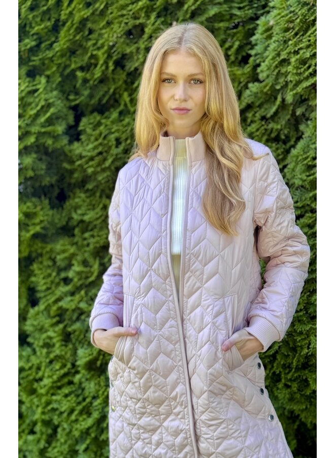 Quilt Coat Burnished Lilac