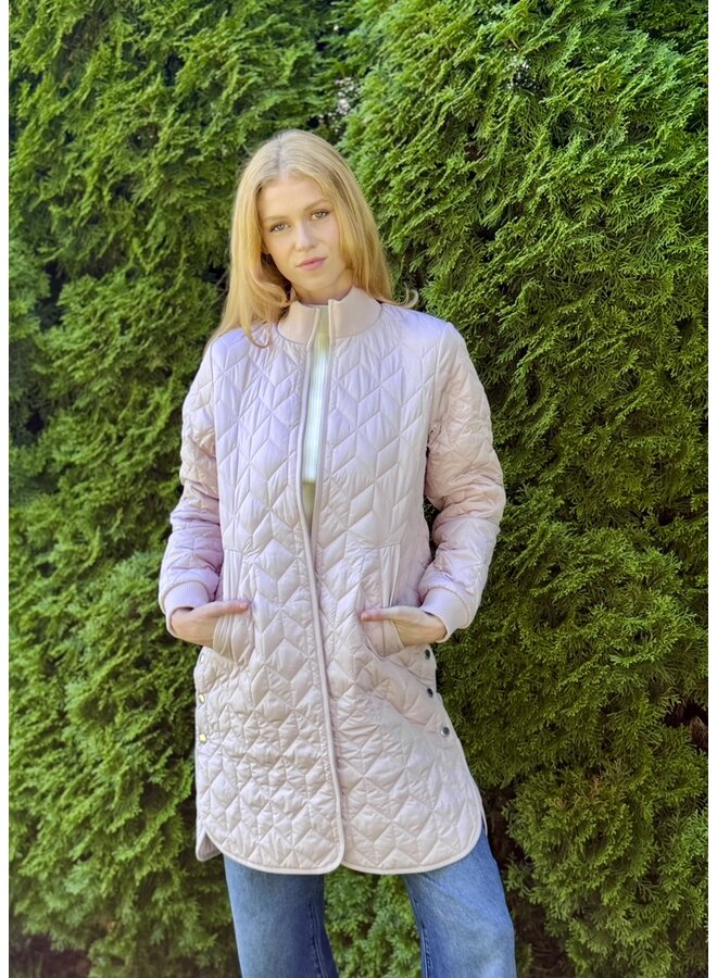 Quilt Coat Burnished Lilac
