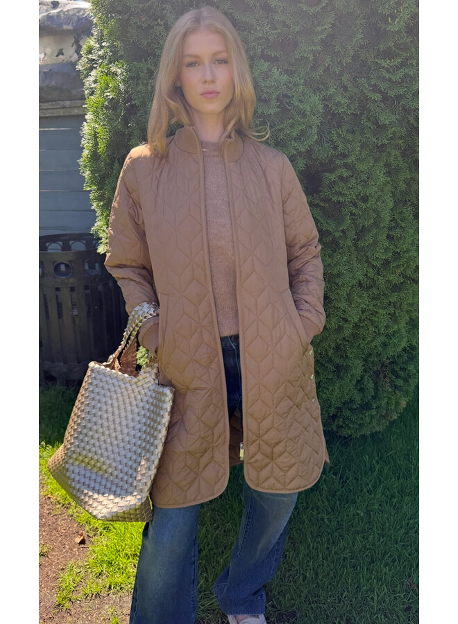 Quilt Coat Mocca