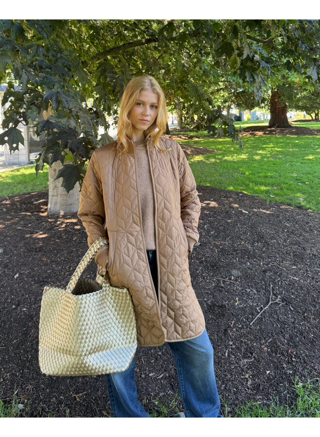 Quilt Coat Mocca