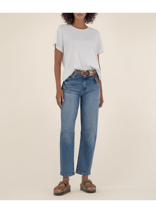 Ashley High Rise Slouchy Barrel Straight Leg