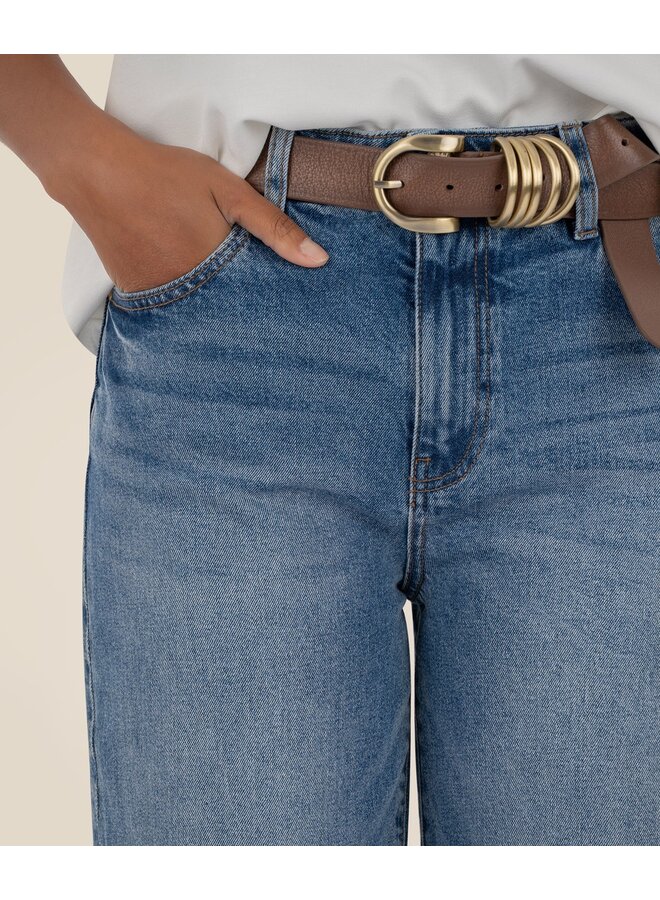 Ashley High Rise Slouchy Barrel Straight Leg