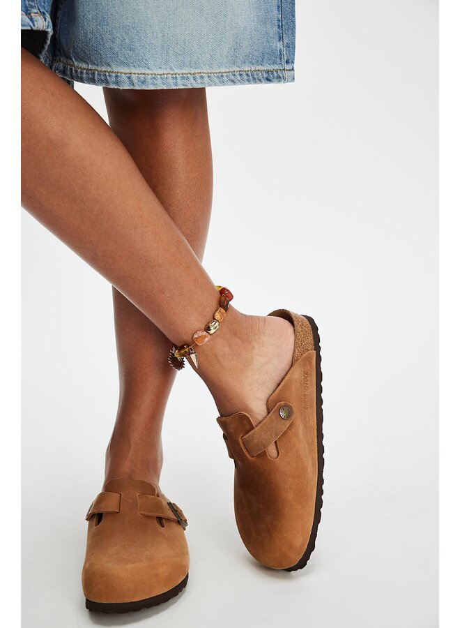 Boston Oiled Leather Cognac