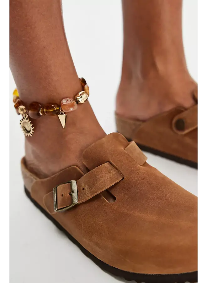 Boston Oiled Leather Cognac