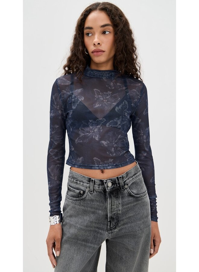 Iris Mesh Top