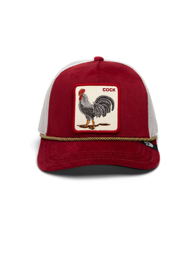 Garnet Rooster Red