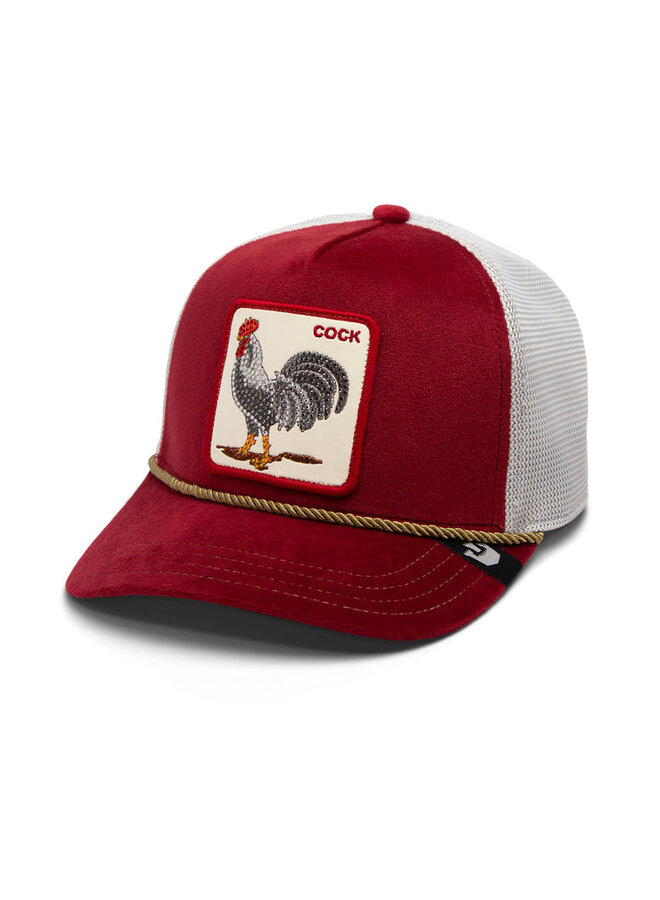 Garnet Rooster Red