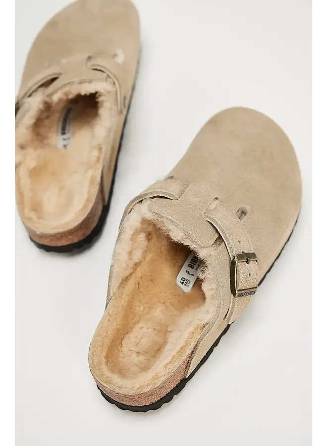 Boston Shearling Suede Taupe N
