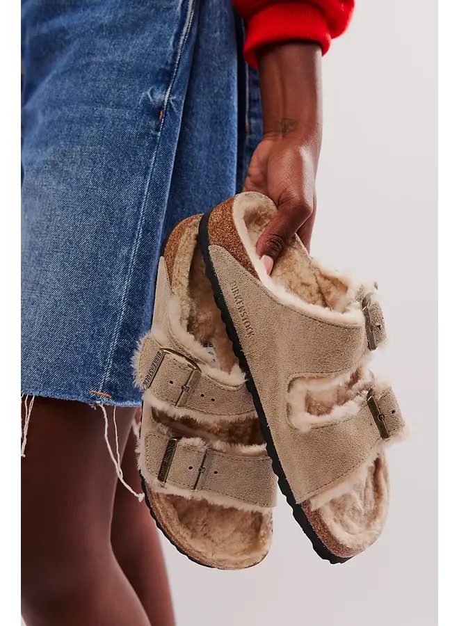 Arizona Shearling Suede N Taupe
