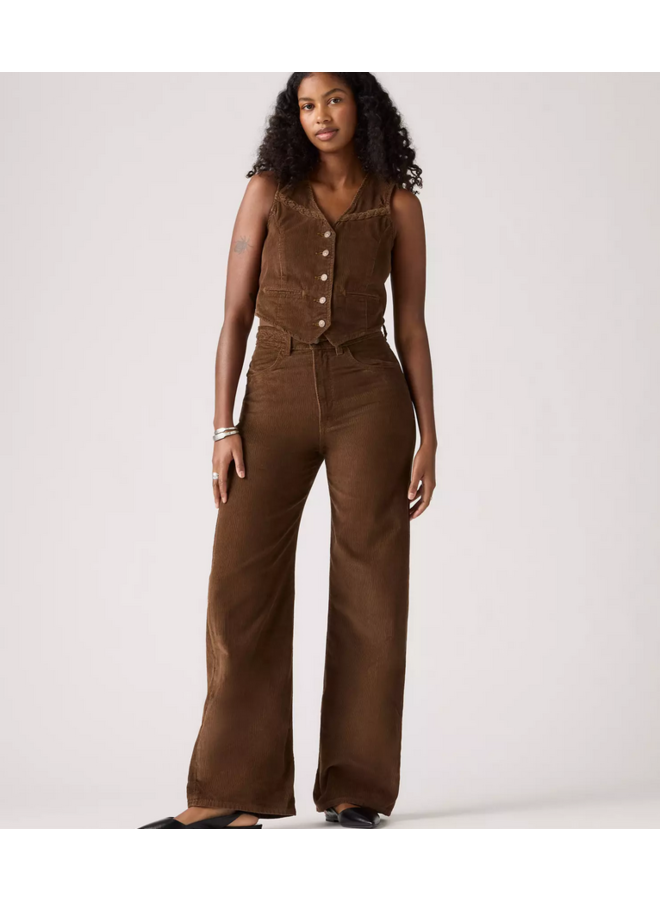 Women's Ribcage Wide Leg Braided Jeans