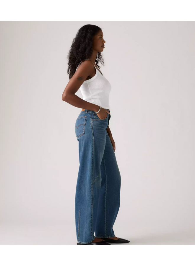 Women's Baggy Dad Barrel Jeans
