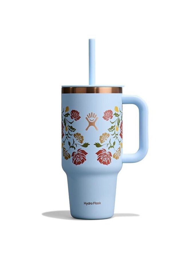 Straw Travel Tumbler