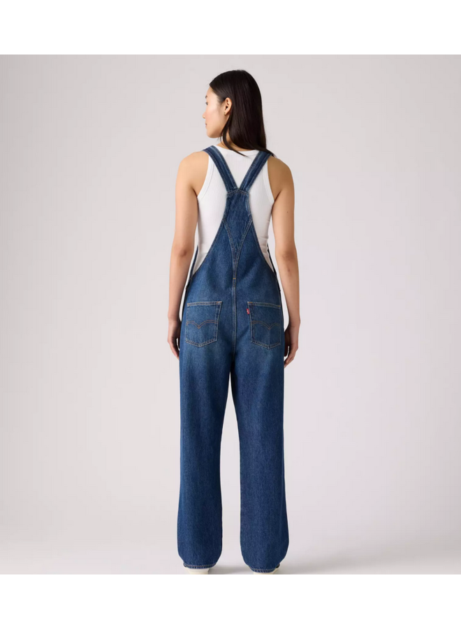 Women's Vintage Denim Overalls