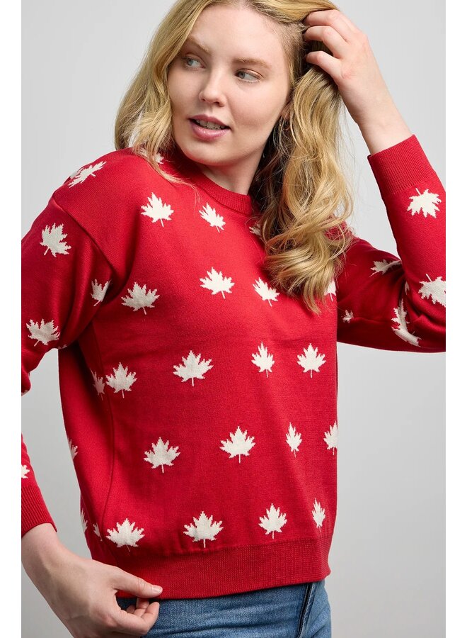 Falling Maples Sweater
