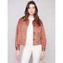 Faux Suede Jacket
