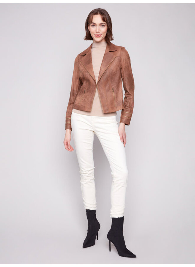 Vintage Faux Leather Jacket