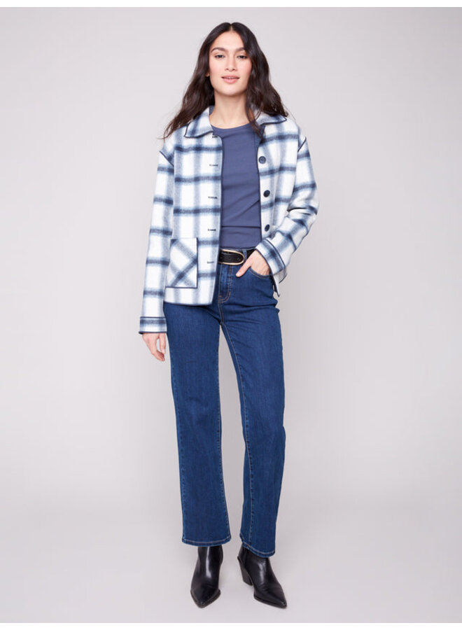 Reversible Plaid Jacket
