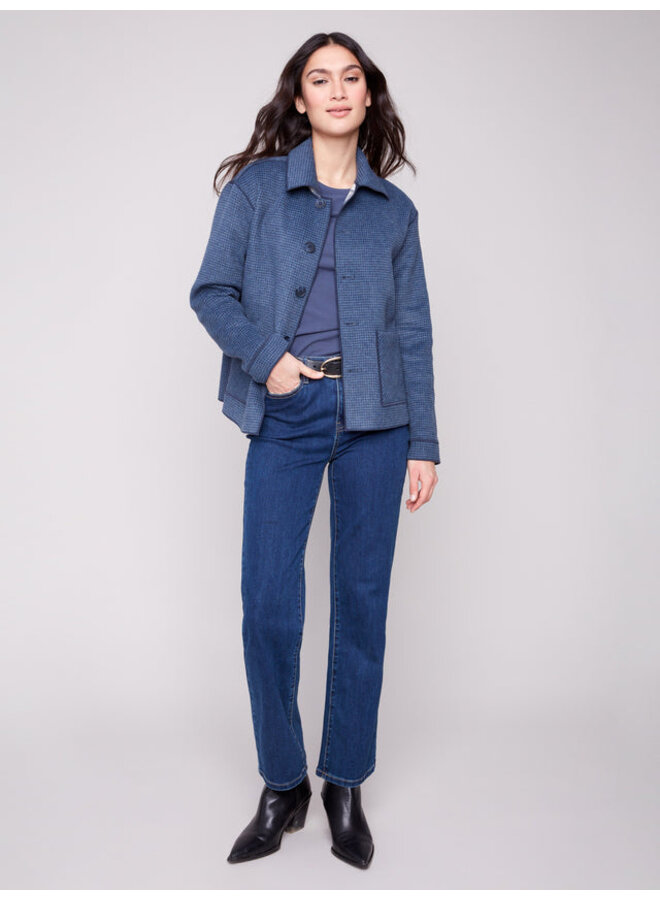 Reversible Plaid Jacket