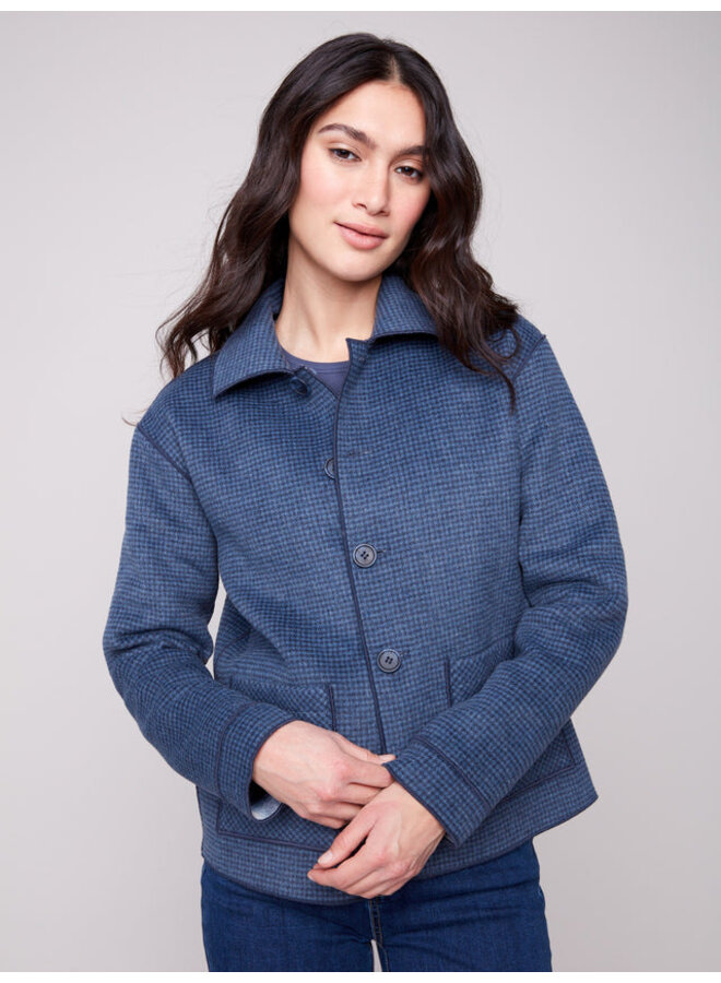 Reversible Plaid Jacket