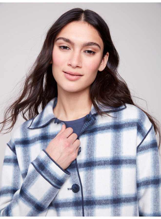 Reversible Plaid Jacket
