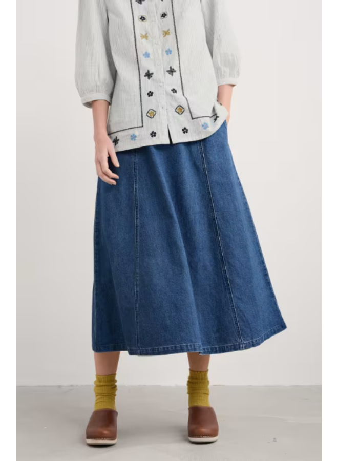 Restharrow Denim Skirt