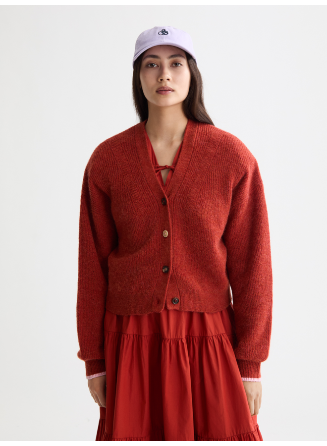 Fuzzy Relaxed Cardigan
