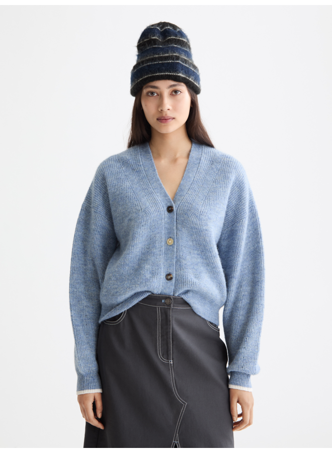 Fuzzy Relaxed Cardigan