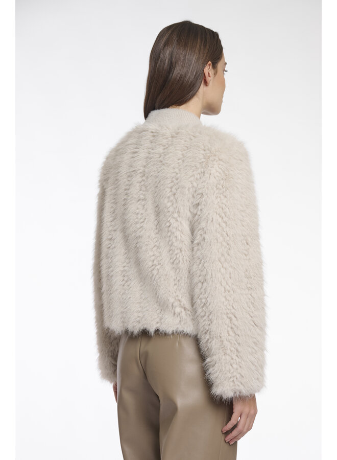 Chaimae Faux Fur Jacket